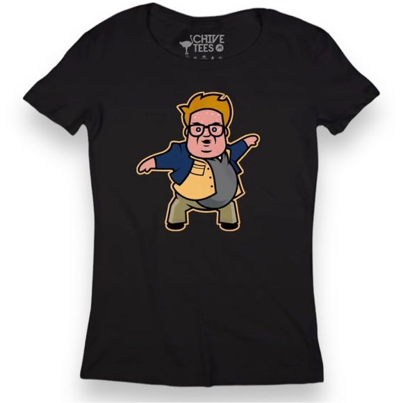 The Chive - Chris Farley - Tommy Boy - Fat Guy in a Little Coat Tee! NWT! - Picture 5 of 5